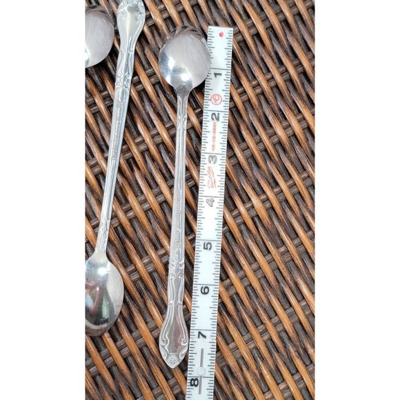 Teaspoons, Lot of 6, Thunder Group Sunflower Design Teaspoons - Picture 3 of 6